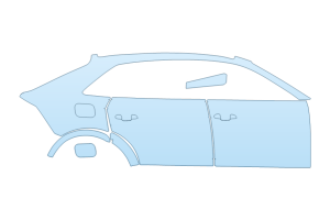 2027 AUDI RSQ8 PERFORMANCE PASSENGER SIDE W/ROOF RACKS