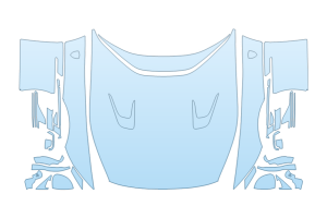 2025 FERRARI 12CILINDRI COUPE HOOD FENDERS MIRRORS FULL (WRAPPED EDGES)