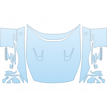 2026 FERRARI 12CILINDRI COUPE HOOD FENDERS MIRRORS FULL (WRAPPED EDGES) PPF kit 2026 FERRARI 12CILINDRI COUPE HOOD FENDERS MIRRORS FULL (WRAPPED EDGES) paint protection film kit