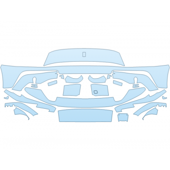 2026 FERRARI 12CILINDRI SPYDER BUMPER PPF kit 2026 FERRARI 12CILINDRI SPYDER BUMPER paint protection film kit