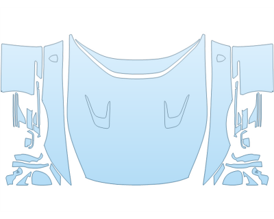 2026 FERRARI 12CILINDRI SPYDER HOOD FENDERS MIRRORS FULL (WRAPPED EDGES) PPF kit 2026 FERRARI 12CILINDRI SPYDER HOOD FENDERS MIRRORS FULL (WRAPPED EDGES) paint protection film kit