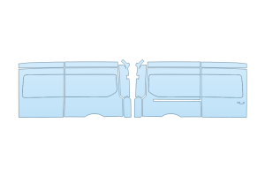 2027 FORD E-TRANSIT BASE FULL SIDE DOORS