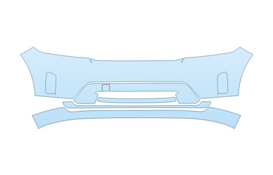 2027 HONDA PROLOGUE ELITE BUMPER PPF kit 2027 HONDA PROLOGUE ELITE BUMPER paint protection film kit