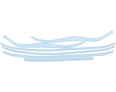 2026 HYUNDAI ELANTRA HYBRID BLUE GRILL paint protection film kit