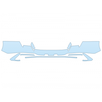 2026 HYUNDAI ELANTRA HYBRID LUXURY REAR BUMPER paint protection film kit