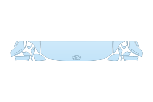 2027 HYUNDAI IONIQ 9 CALLIGRAPHY HOOD FENDERS MIRRORS 18 INCH STRAIGHT (WRAPPED EDGES)