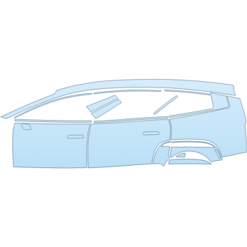 2026 HYUNDAI IONIQ 9 CALLIGRAPHY FULL DRIVER SIDE PPF kit 2026 HYUNDAI IONIQ 9 CALLIGRAPHY FULL DRIVER SIDE paint protection film kit