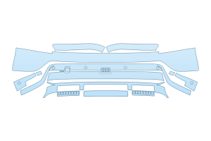 2027 HYUNDAI IONIQ 9 CALLIGRAPHY DESIGN REAR BUMPER W SENSORS