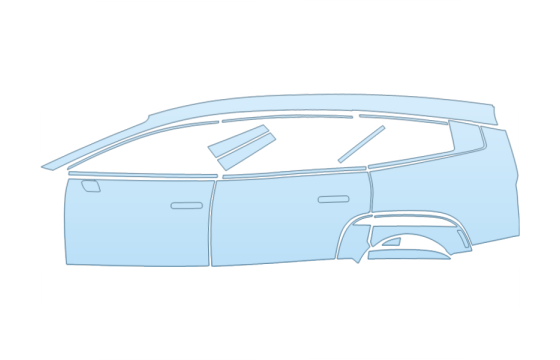 2027 HYUNDAI IONIQ 9 CALLIGRAPHY DESIGN FULL DRIVER SIDE PPF kit 2027 HYUNDAI IONIQ 9 CALLIGRAPHY DESIGN FULL DRIVER SIDE paint protection film kit