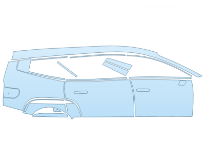 2026 HYUNDAI IONIQ 9 CALLIGRAPHY DESIGN FULL PASSENGER SIDE PPF kit 2026 HYUNDAI IONIQ 9 CALLIGRAPHY DESIGN FULL PASSENGER SIDE paint protection film kit