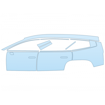 2026 HYUNDAI IONIQ 9 ESSENTIAL FULL DRIVER SIDE PPF kit 2026 HYUNDAI IONIQ 9 ESSENTIAL FULL DRIVER SIDE paint protection film kit