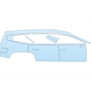 2026 HYUNDAI IONIQ 9 ESSENTIAL FULL PASSENGER SIDE PPF kit 2026 HYUNDAI IONIQ 9 ESSENTIAL FULL PASSENGER SIDE paint protection film kit