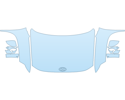 2026 HYUNDAI IONIQ 9 ESSENTIAL HOOD FENDERS MIRRORS FULL (WRAPPED EDGES) PPF kit 2026 HYUNDAI IONIQ 9 ESSENTIAL HOOD FENDERS MIRRORS FULL (WRAPPED EDGES) paint protection film kit