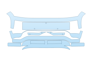 2027 HYUNDAI IONIQ 9 LIMITED BUMPER W SENSORS
