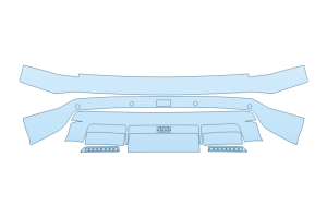 2027 HYUNDAI IONIQ 9 LIMITED REAR BUMPER W SENSORS