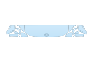 2027 HYUNDAI IONIQ 9 LIMITED HOOD FENDERS MIRRORS 18 INCH STRAIGHT (WRAPPED EDGES)