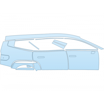 2026 HYUNDAI IONIQ 9 LIMITED FULL PASSENGER SIDE PPF kit 2026 HYUNDAI IONIQ 9 LIMITED FULL PASSENGER SIDE paint protection film kit