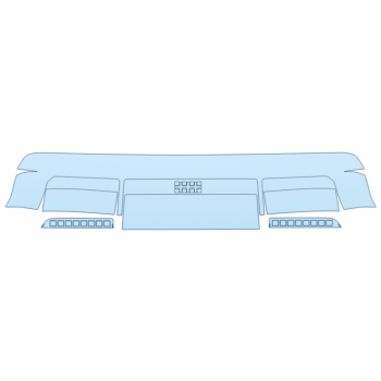 2026 HYUNDAI IONIQ 9 PREFERRED REAR BUMPER PPF kit 2026 HYUNDAI IONIQ 9 PREFERRED REAR BUMPER paint protection film kit