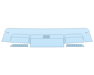 2026 HYUNDAI IONIQ 9 PREFERRED REAR BUMPER PPF kit 2026 HYUNDAI IONIQ 9 PREFERRED REAR BUMPER paint protection film kit