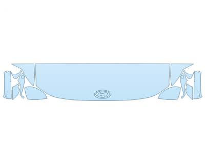 2026 HYUNDAI IONIQ 9 PREFERRED HOOD FENDERS MIRRORS 18 INCH STRAIGHT (WRAPPED EDGES) PPF kit 2026 HYUNDAI IONIQ 9 PREFERRED HOOD FENDERS MIRRORS 18 INCH STRAIGHT (WRAPPED EDGES) paint protection film kit