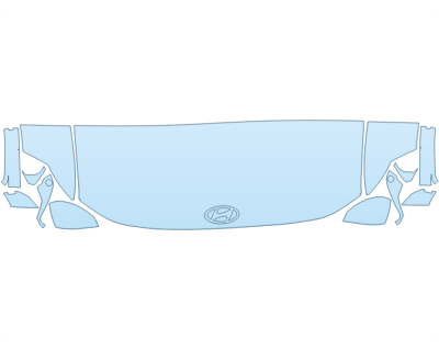 2026 HYUNDAI IONIQ 9 PREFERRED HOOD FENDERS MIRRORS 24 INCH STRAIGHT (WRAPPED EDGES) PPF kit 2026 HYUNDAI IONIQ 9 PREFERRED HOOD FENDERS MIRRORS 24 INCH STRAIGHT (WRAPPED EDGES) paint protection film kit