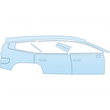 2026 HYUNDAI IONIQ 9 PREFERRED FULL PASSENGER SIDE PPF kit 2026 HYUNDAI IONIQ 9 PREFERRED FULL PASSENGER SIDE paint protection film kit