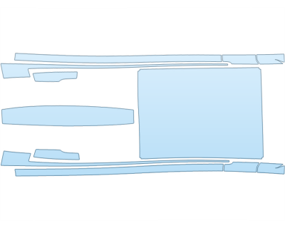 2026 HYUNDAI IONIQ 9 PREFERRED FULL ROOF W/PANO SUNROOF PPF kit 2026 HYUNDAI IONIQ 9 PREFERRED FULL ROOF W/PANO SUNROOF paint protection film kit