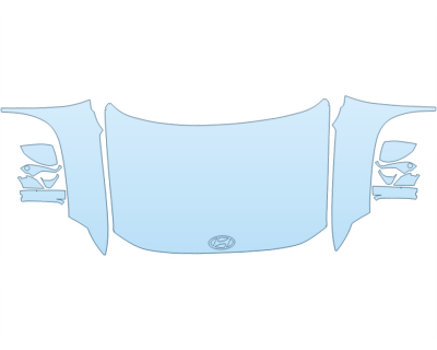 2026 HYUNDAI IONIQ 9 PREFERRED HOOD FENDERS MIRRORS FULL (WRAPPED EDGES) PPF kit 2026 HYUNDAI IONIQ 9 PREFERRED HOOD FENDERS MIRRORS FULL (WRAPPED EDGES) paint protection film kit