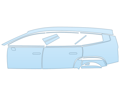 2026 HYUNDAI IONIQ 9 PREFERRED LUXURY FULL DRIVER SIDE PPF kit 2026 HYUNDAI IONIQ 9 PREFERRED LUXURY FULL DRIVER SIDE paint protection film kit