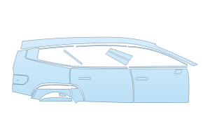 2027 HYUNDAI IONIQ 9 PREFERRED LUXURY FULL PASSENGER SIDE