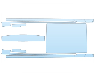 2026 HYUNDAI IONIQ 9 PREFERRED LUXURY FULL ROOF W/PANO SUNROOF PPF kit 2026 HYUNDAI IONIQ 9 PREFERRED LUXURY FULL ROOF W/PANO SUNROOF paint protection film kit