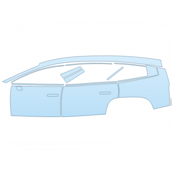 2026 HYUNDAI IONIQ 9 S FULL DRIVER SIDE PPF kit 2026 HYUNDAI IONIQ 9 S FULL DRIVER SIDE paint protection film kit