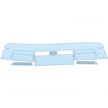 2026 HYUNDAI IONIQ 9 SE REAR BUMPER PPF kit 2026 HYUNDAI IONIQ 9 SE REAR BUMPER paint protection film kit