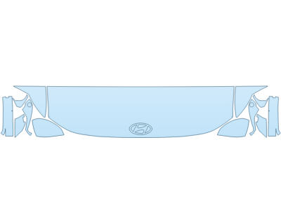 2026 HYUNDAI IONIQ 9 SE HOOD FENDERS MIRRORS 18 INCH STRAIGHT (WRAPPED EDGES) PPF kit 2026 HYUNDAI IONIQ 9 SE HOOD FENDERS MIRRORS 18 INCH STRAIGHT (WRAPPED EDGES) paint protection film kit