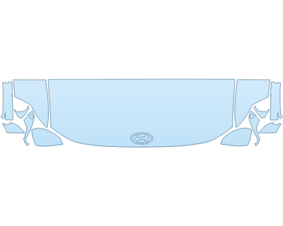 2026 HYUNDAI IONIQ 9 SE HOOD FENDERS MIRRORS 24 INCH STRAIGHT (WRAPPED EDGES) PPF kit 2026 HYUNDAI IONIQ 9 SE HOOD FENDERS MIRRORS 24 INCH STRAIGHT (WRAPPED EDGES) paint protection film kit