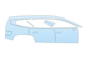 2027 HYUNDAI IONIQ 9 SE FULL PASSENGER SIDE