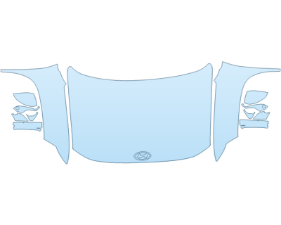 2026 HYUNDAI IONIQ 9 SE HOOD FENDERS MIRRORS FULL (WRAPPED EDGES) PPF kit 2026 HYUNDAI IONIQ 9 SE HOOD FENDERS MIRRORS FULL (WRAPPED EDGES) paint protection film kit