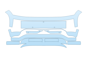 2027 HYUNDAI IONIQ 9 SEL BUMPER W SENSORS