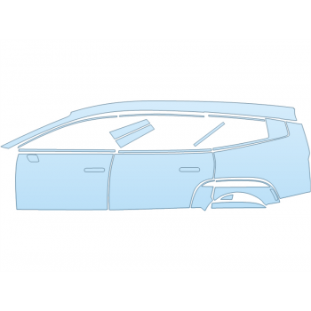 2026 HYUNDAI IONIQ 9 SEL FULL DRIVER SIDE PPF kit 2026 HYUNDAI IONIQ 9 SEL FULL DRIVER SIDE paint protection film kit