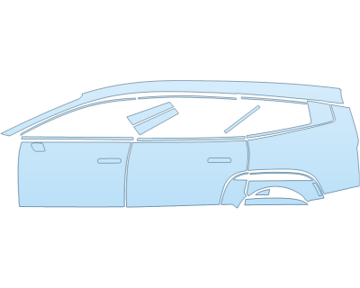 2026 HYUNDAI IONIQ 9 SEL FULL DRIVER SIDE PPF kit 2026 HYUNDAI IONIQ 9 SEL FULL DRIVER SIDE paint protection film kit