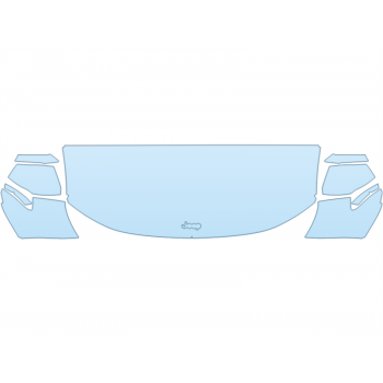 2026 JEEP GRAND CHEROKEE L LAREDO HOOD FENDERS MIRRORS 24 INCH STRAIGHT (WRAPPED EDGES) PPF kit 2026 JEEP GRAND CHEROKEE L LAREDO HOOD FENDERS MIRRORS 24 INCH STRAIGHT (WRAPPED EDGES) paint protection film kit