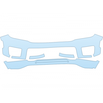 2026 JEEP GRAND CHEROKEE L OVERLAND BUMPER PPF kit 2026 JEEP GRAND CHEROKEE L OVERLAND BUMPER paint protection film kit