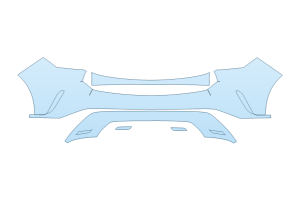 2027 LEXUS RX 450H BASE REAR BUMPER