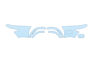 2027 LEXUS RX 450H BASE REAR FULL FENDERS