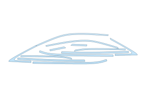 2027 LEXUS RX 450H BASE WINDOW TRIM