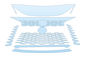 2027 LEXUS RX 450H BASE GRILL