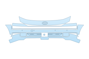 2027 HYUNDAI PALISADE CALLIGRAPHY BUMPER W SENSORS
