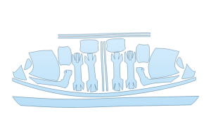 2027 HYUNDAI PALISADE LIMITED MIRRORS DOOR CUPS DOOR EDGES LUGGAGE AREA