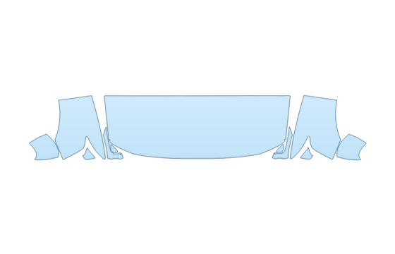 2027 HYUNDAI PALISADE SEL CONVENIENCE HOOD FENDERS MIRRORS 24 INCH STRAIGHT (WRAPPED EDGES) PPF kit 2027 HYUNDAI PALISADE SEL CONVENIENCE HOOD FENDERS MIRRORS 24 INCH STRAIGHT (WRAPPED EDGES) paint protection film kit