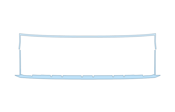 2027 HYUNDAI PALISADE SEL CONVENIENCE GRILL paint protection film kit